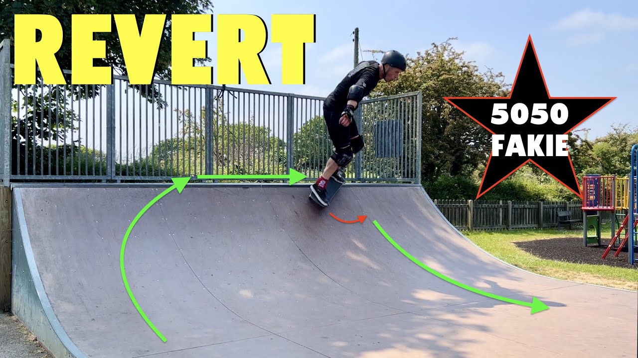 Изучите технику Axle Stall и 5050 Fakie