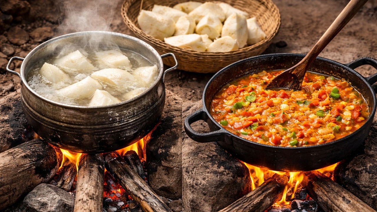 Yam and Egg Sauce Recipe! A Tasty Nigerian Breakfast