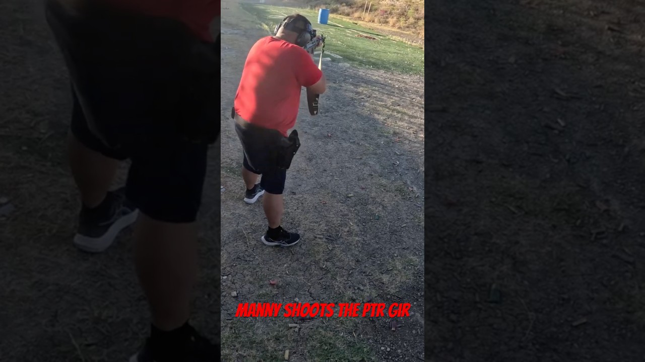 Manny shoots PTR GIR (HK91 clone)