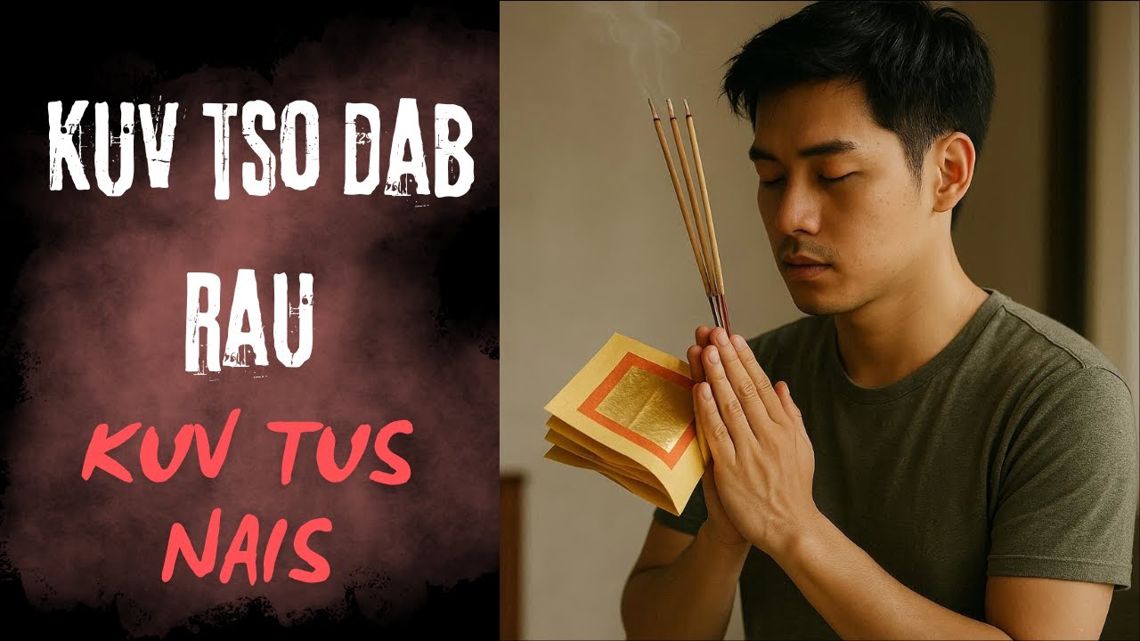 Kuv Tso Dab Rau Kuv Tus Nai (SCARY HMONG STORY)
