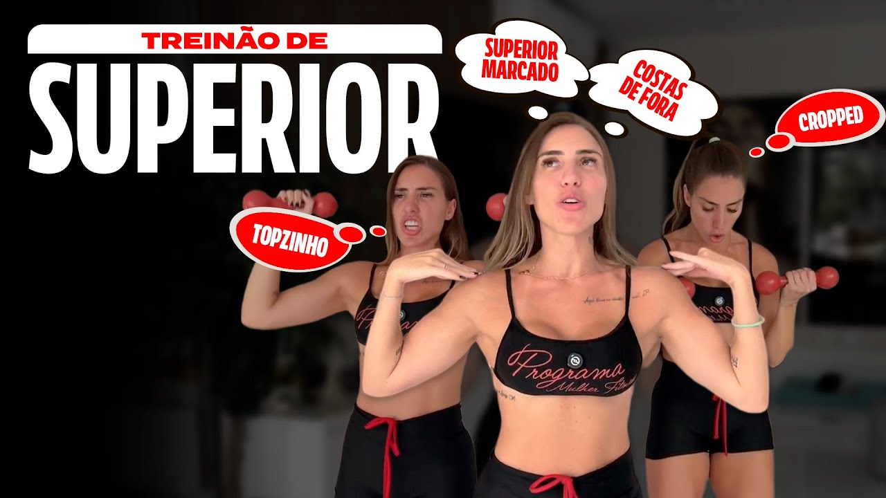 FAÇA ESSE TREINO SE QUISER DEFINIR O SUPERIOR EM CASA