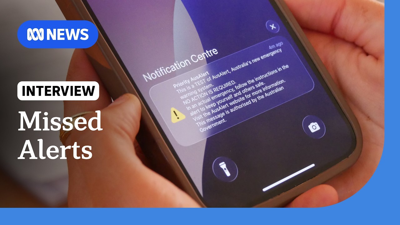Why did some phones miss the AusAlert test? | ABC NEWS