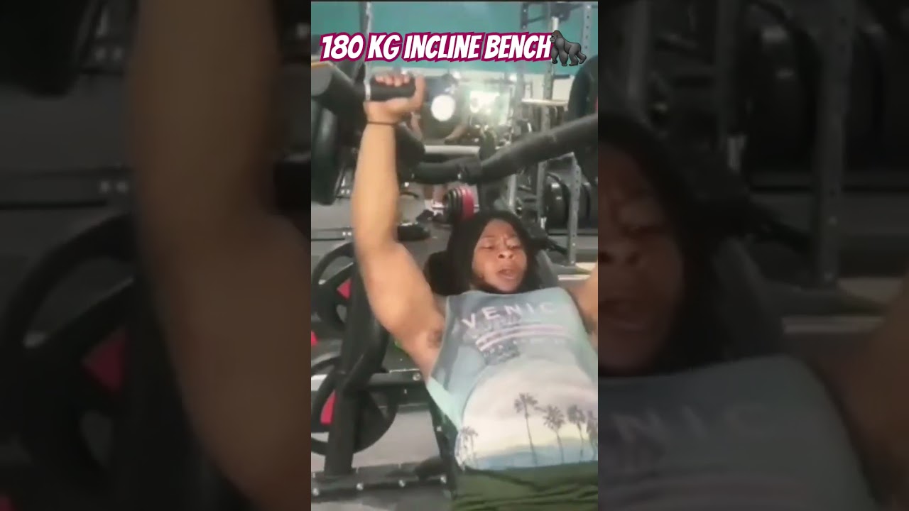 I DID 180 KG INCLINE BENCH  PRESS #shorts #GYM #FITNESS #jimin #sports #chest #benchpress #jimin