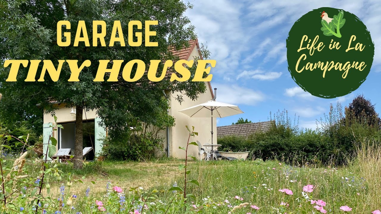 Garage conversion into an income-earning TINY HOUSE in under 10 minutes!
