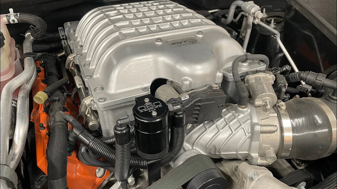 Jeep TRACKHAWK J&L 3.0 OIL CATCH CAN INSTALL And REVIEW.