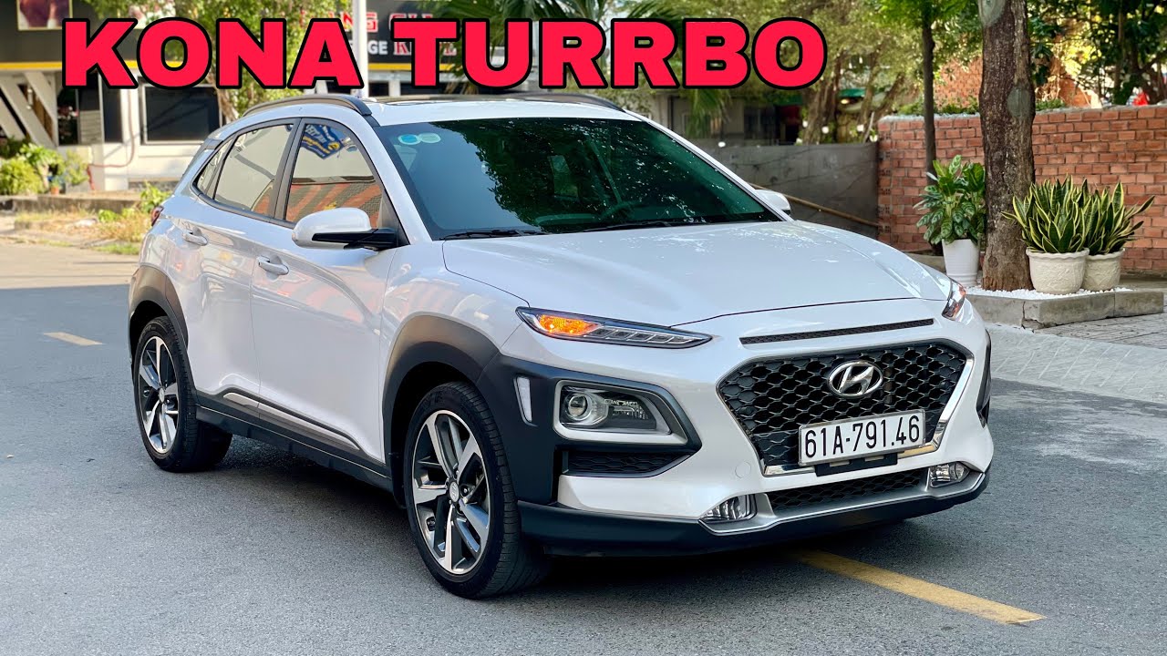 Đẹp Từng Chi Tiết: Hyundai Kona 1.6 Turbo 2020 Trẻ Trung, Siêu Tiết Kiệm | Mua Xe Giá Tốt