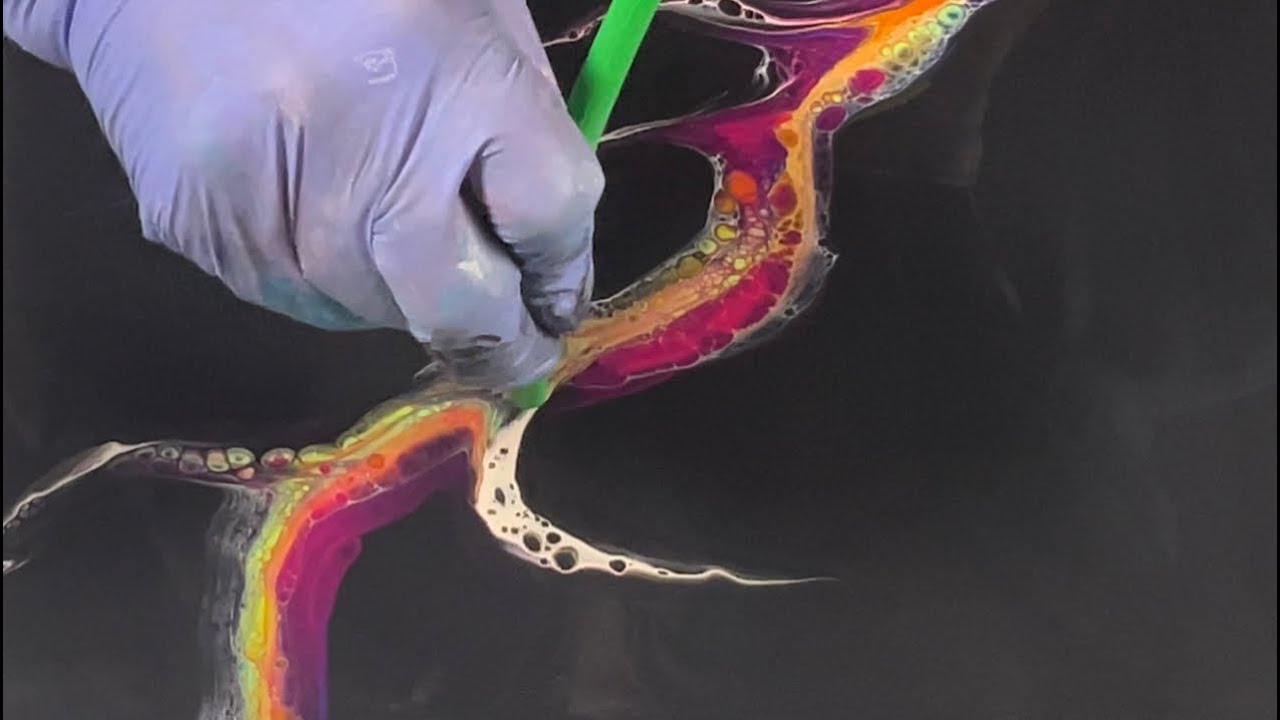 28-Day Painting Challenge | Driftwood | The Tree Swipe Technique