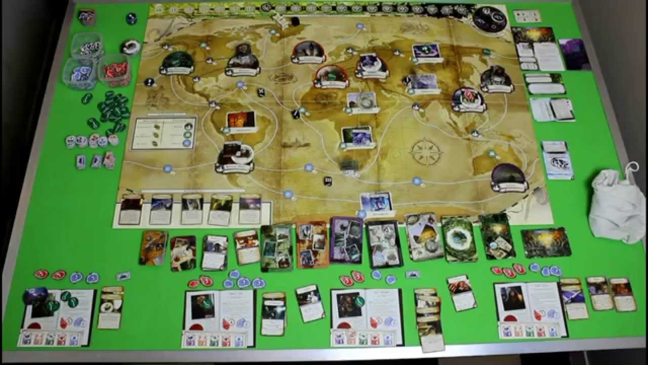 Eldritch Horror - Azathoth - 4 Ermittler (let's play) Teil 1