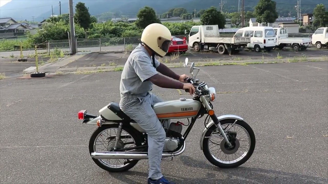 【旧車バイク販売　VRP】ヤマハ RD50 初期型 始動＆走行動画