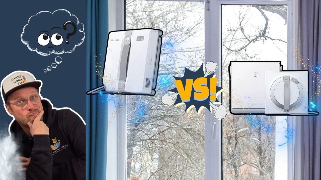 Klein gegen Groß: ECOVACS WINBOT MINI vs W2 OMNI im Hardcore-Fensterputz-Battle