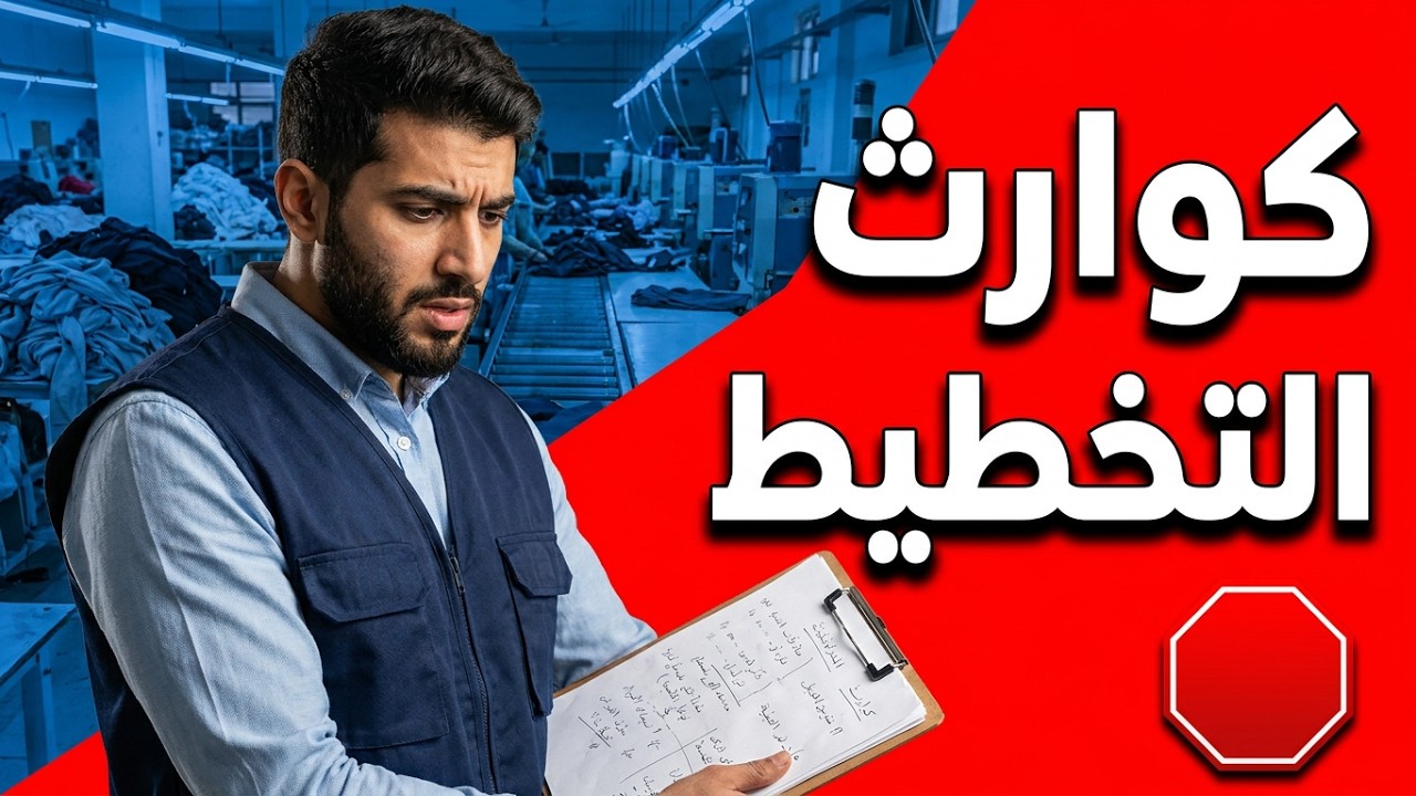 أشهر أخطاء التخطيط في صناعه الملابس الجاهزه|هعلمك إزاي تتفاداها في شغلك |  GARMENTS ACADEMY