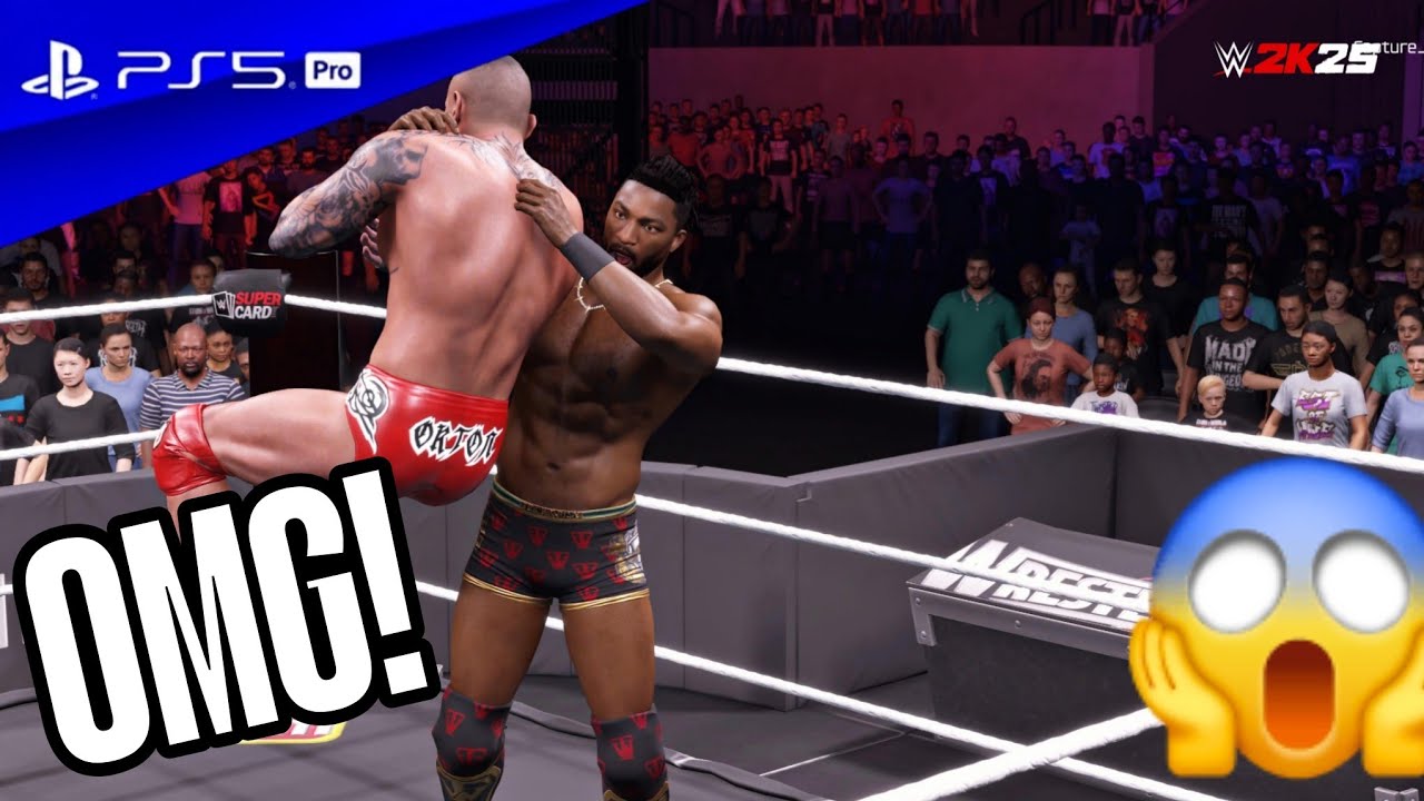 WWE 2K25 - Randy Orton vs. Trick Williams No DQ Match at WrestleMania 42 | PS5 Pro [4K60 HDR]