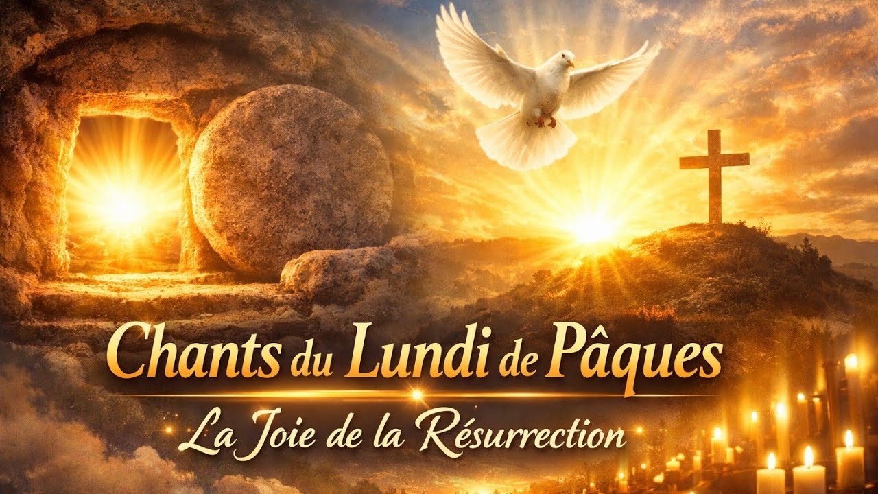 LUNDI DE P&Acirc;QUES 🌿 Chants Puissants de R&eacute;surrection qui Touchent le C&oelig;ur !