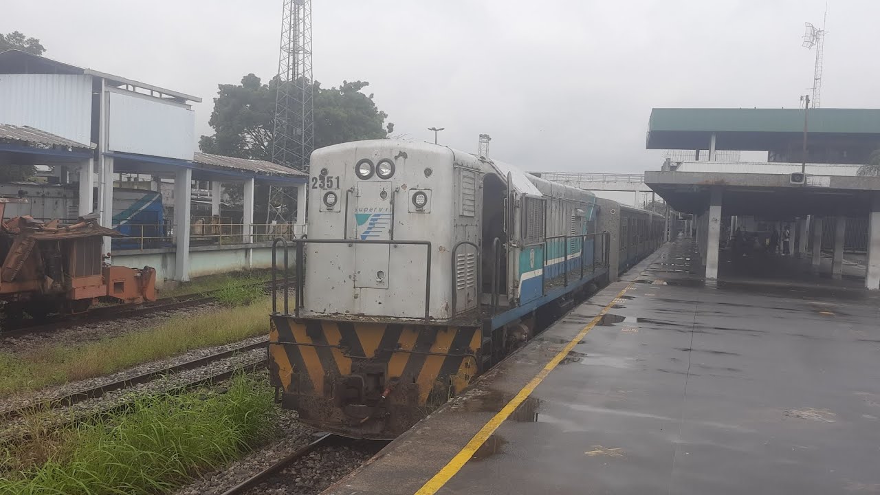 No trem UG-104, de Magé até Iriri com a 2351