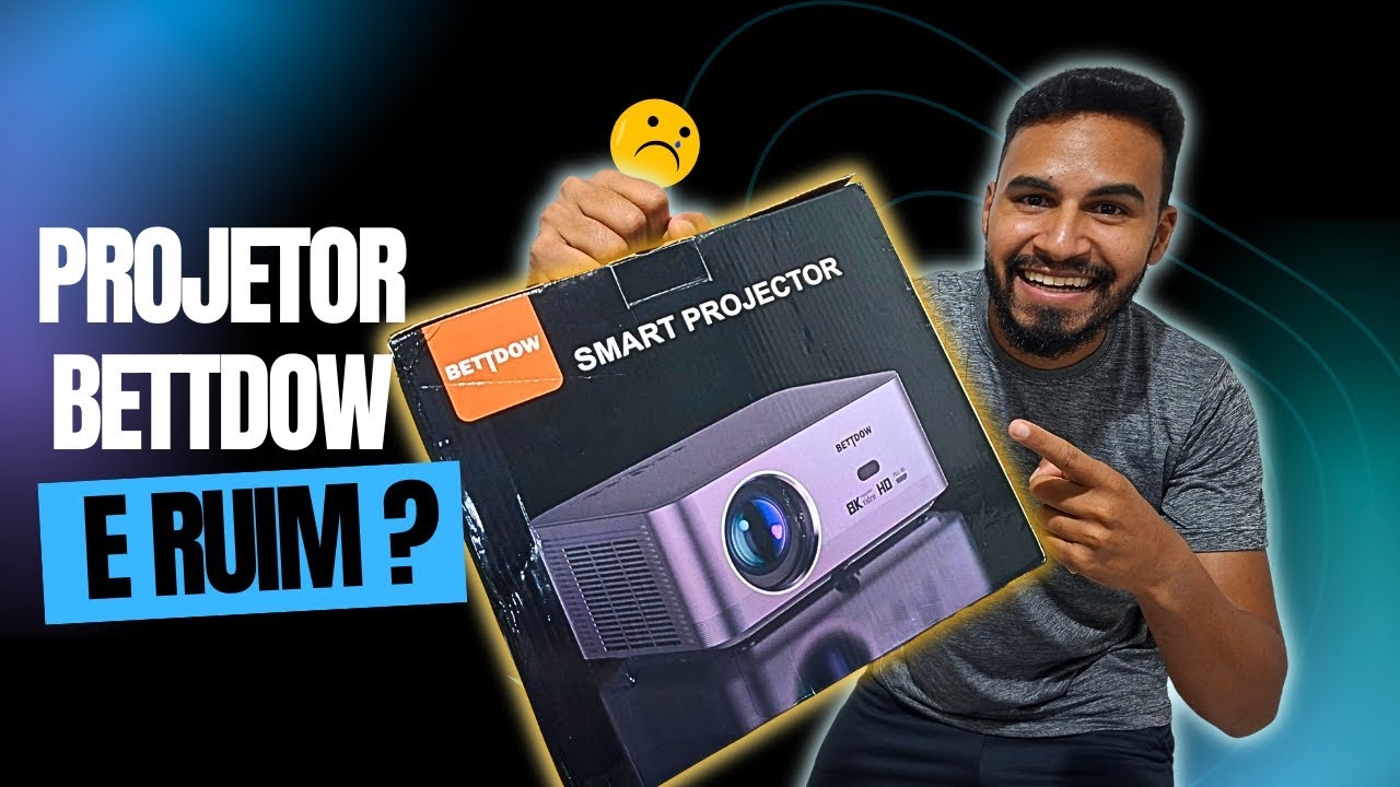 🔥 “Projetor BETTDOW 4K é BOM MESMO Testei e me Surpreendi! 😱✨”