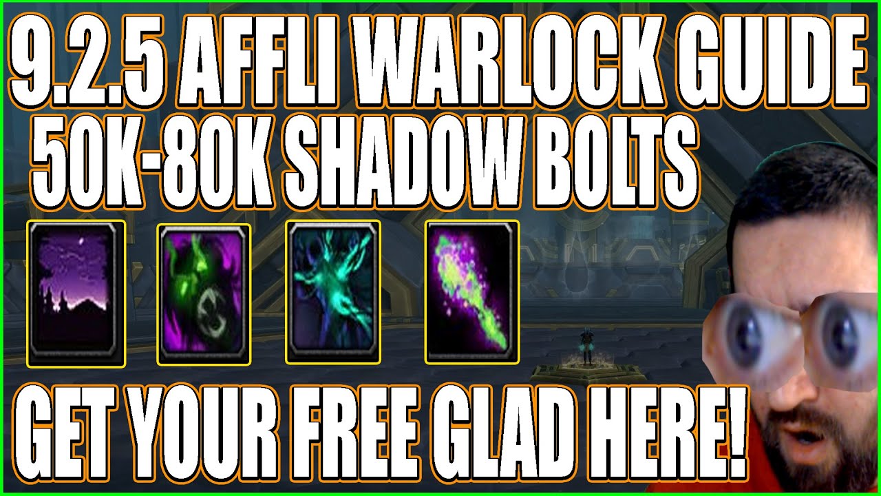 Affliction Warlock 9.2.5 PvP Guide - 50k-70k+ Shadow  Bolt Oneshots - Get Your Free Rating With This