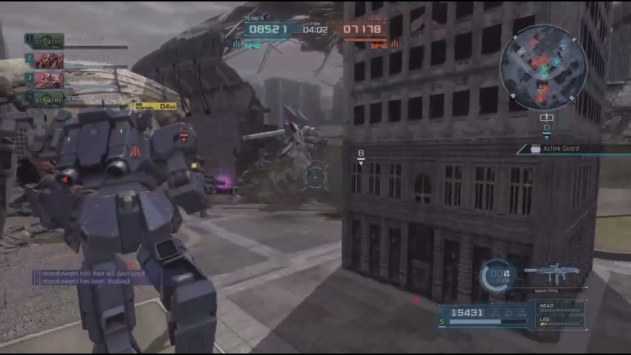 Gundam Battle Operation 2 -GBO 2- Situation Battle ground - Maxed Jesta