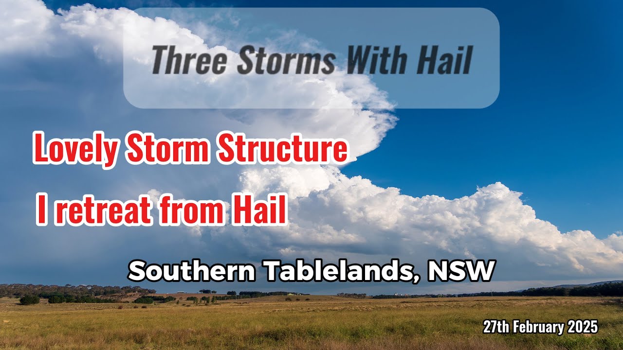 Three Hailstorms, I retreat, Southern Tablelands, NSW, Australia