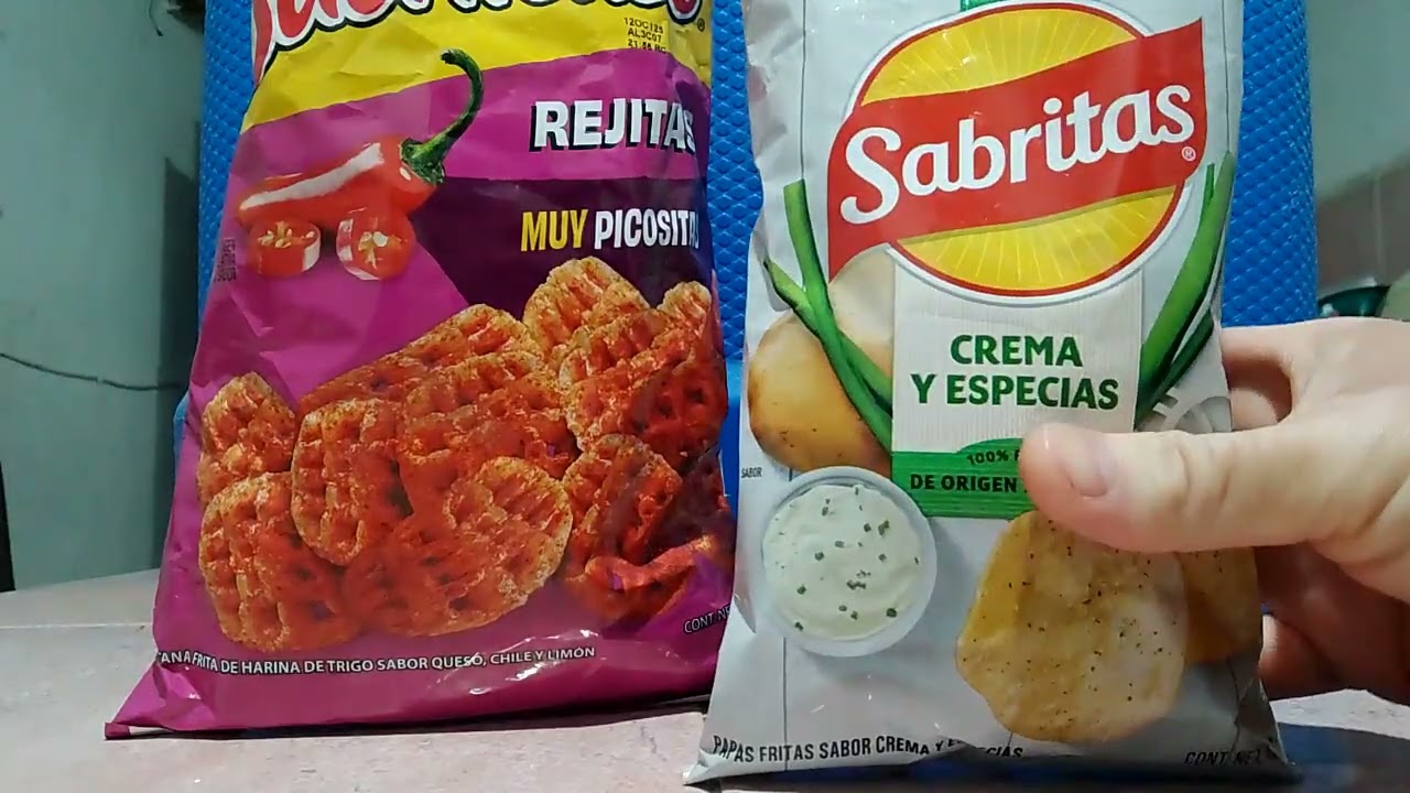 🔥Probando Los Productos que Nadie quiere Comprar Parte 2 Sabritones y Sabritas Cremas y especias 🌝🔥