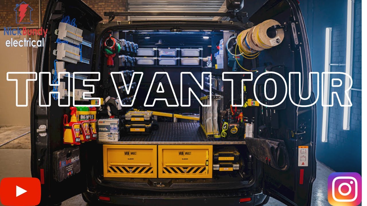 THE VAN TOUR     -Electrician-    Ford Transit Custom