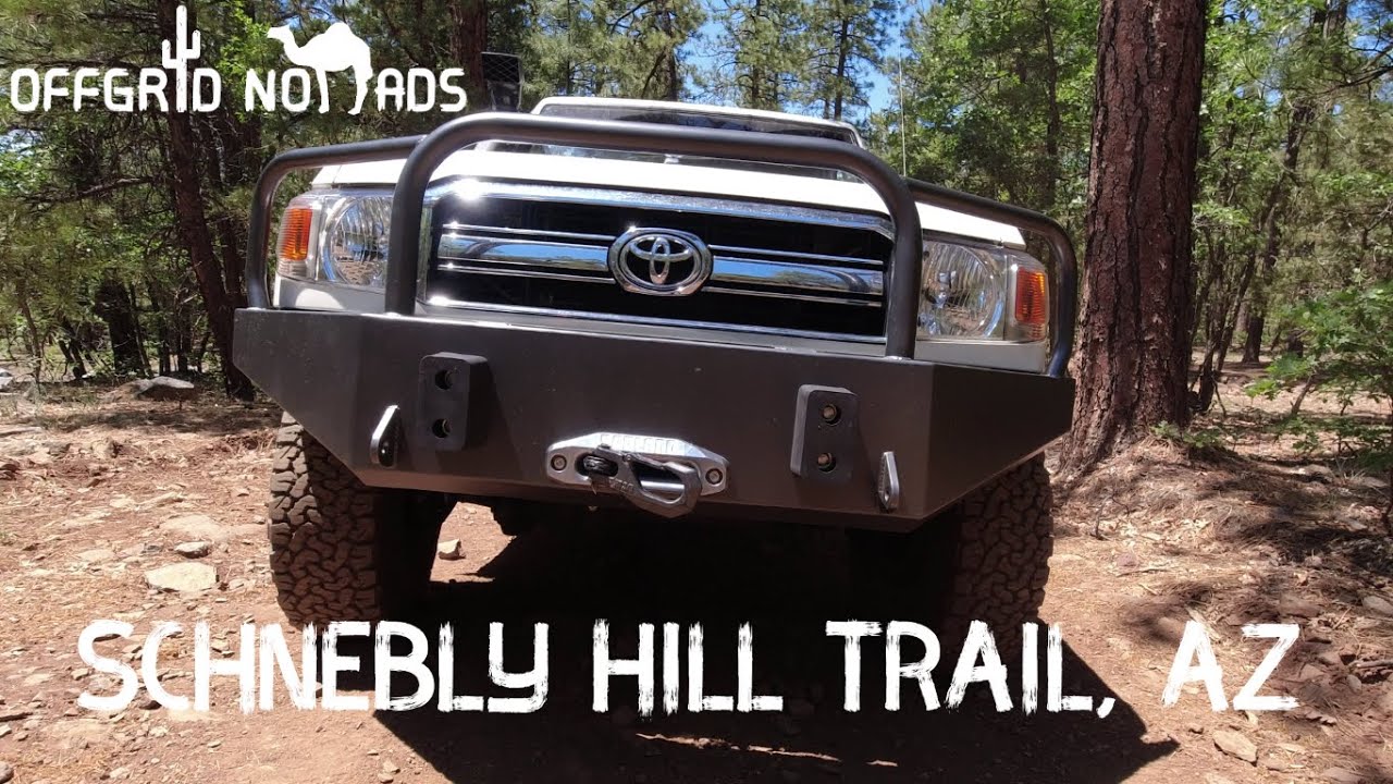 Schnebly Hill Trail AZ, Land Cruiser 76, #offgrid nomads, #offgridnomads