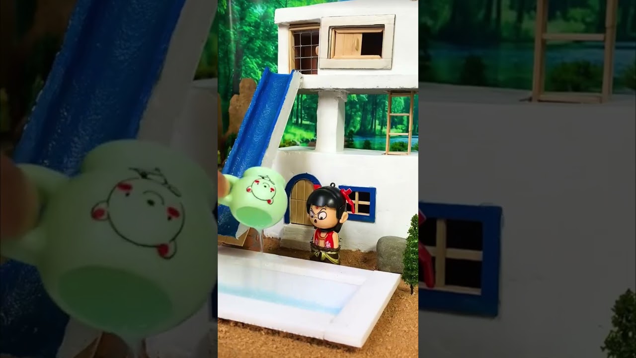 DIY Miniature House Construction: Step-by-Step Cardboard Model Building Tutorial for Beginners