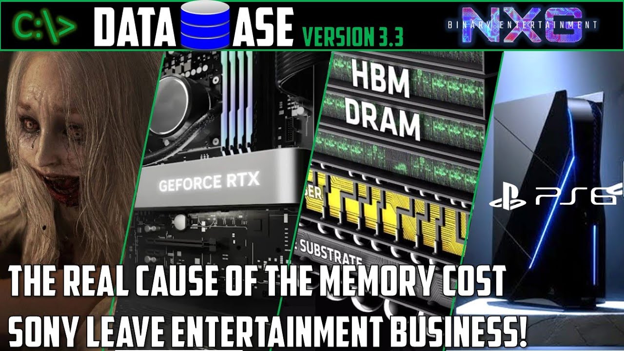 Database #33 - PlayStation 6 Future & Past, Resident Evil, The real cause of memory shortages, more