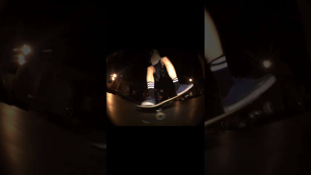 Skating Through the Night Crowd VXPHONE #skateboarding #shortsfeed #iphone