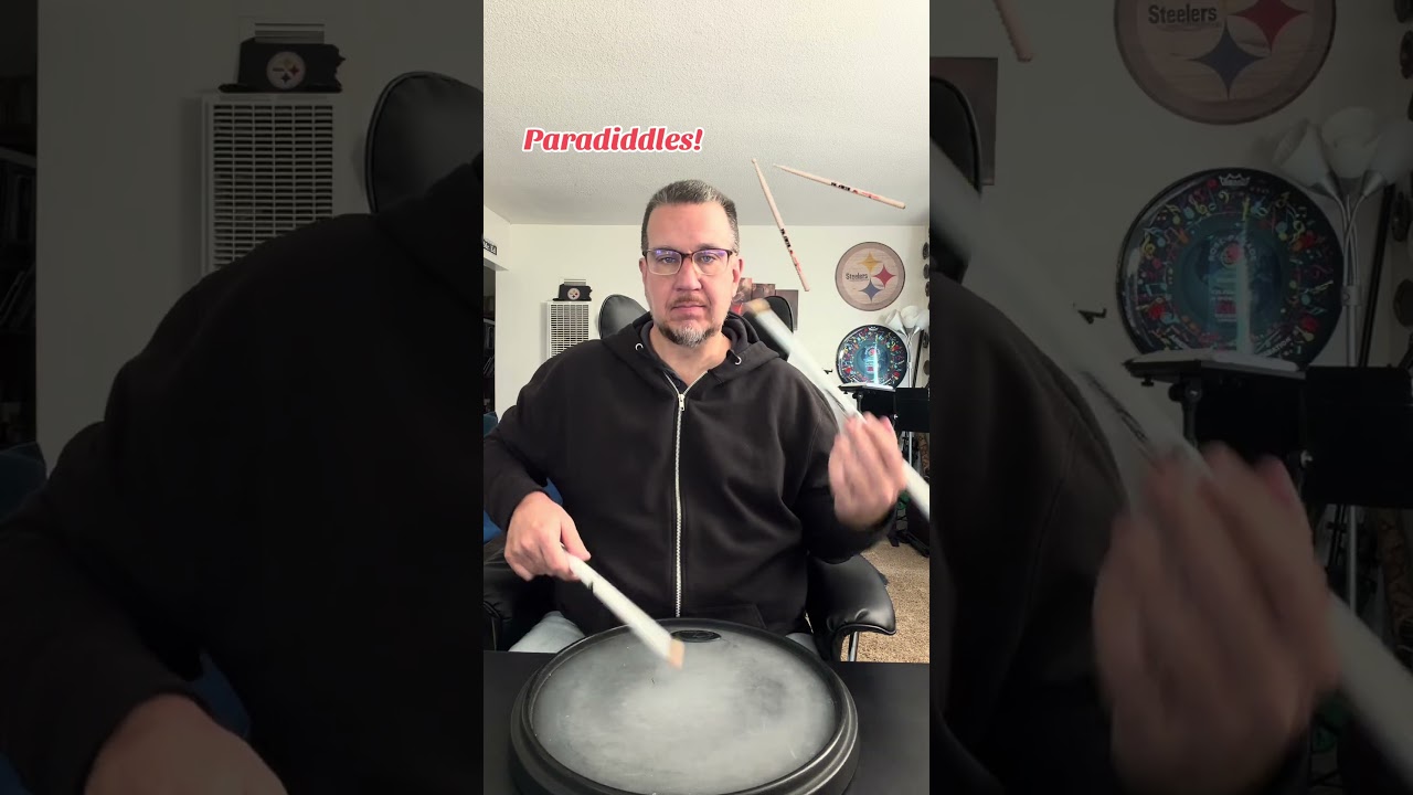 Paradiddles #pipebanddrumming #drummer #rudiments #scottishdrumming #Scottishdrumlessons