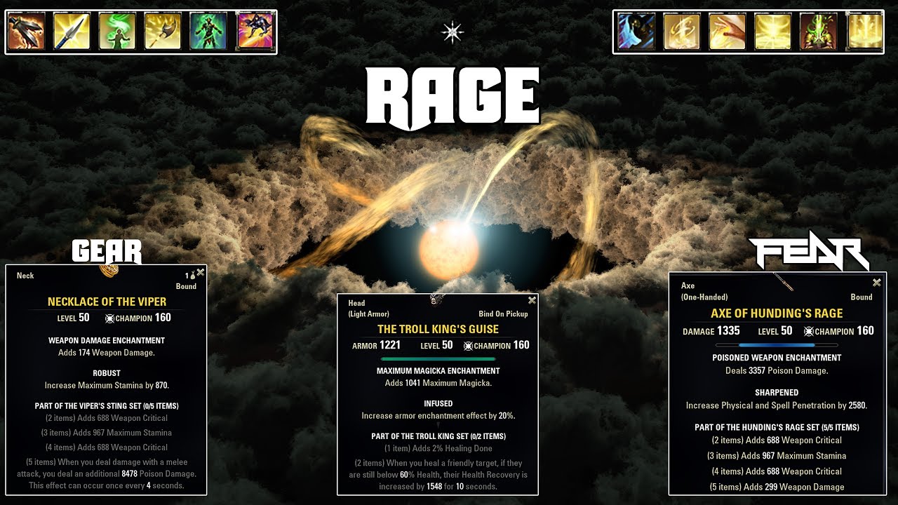 Rage Gameplay [Morrowind] (Stamina DPS Templar) PvP