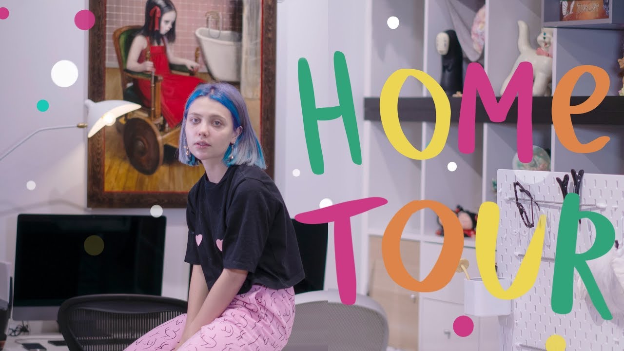Тур по моему дому / Art Studio Tour - Home