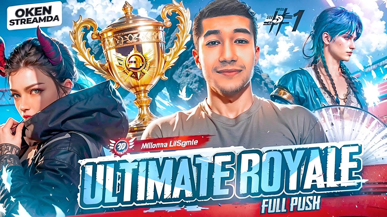 ULTIMATE ROYAL MIRAVOY REYTING UICHUN KURASH IPAD PRO M5 DA O'YNAYMIZ  🇺🇿🔥 PUBG MOBILE