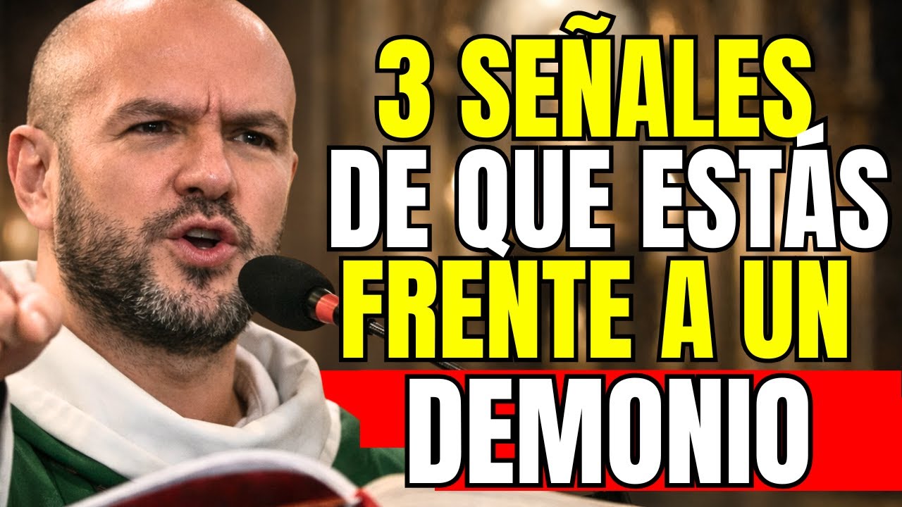 Dios te advierte: 3 SEÑALES de que estás frente a un Demonio Humano | Padre Fredy bustamante