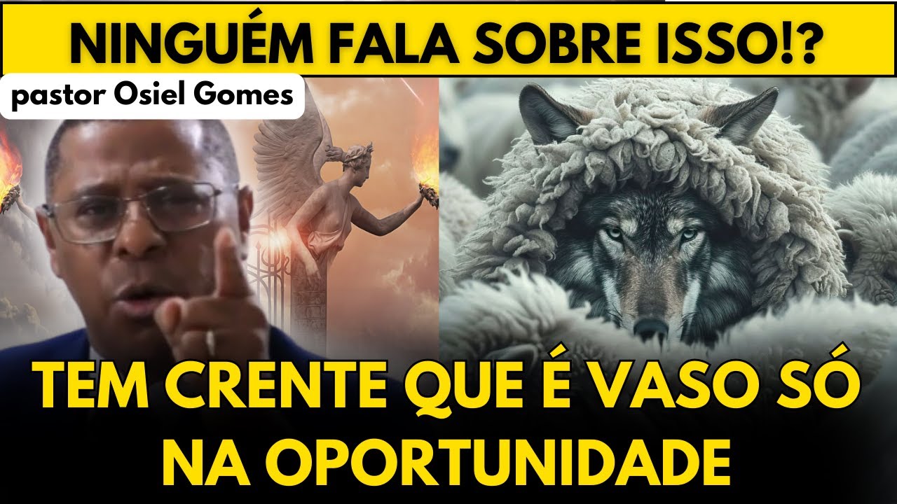 Tem crente se achando. (QUEM TE LEVANTOU FOI DEUS) pastor Osiel Gomes 🙏📖😱