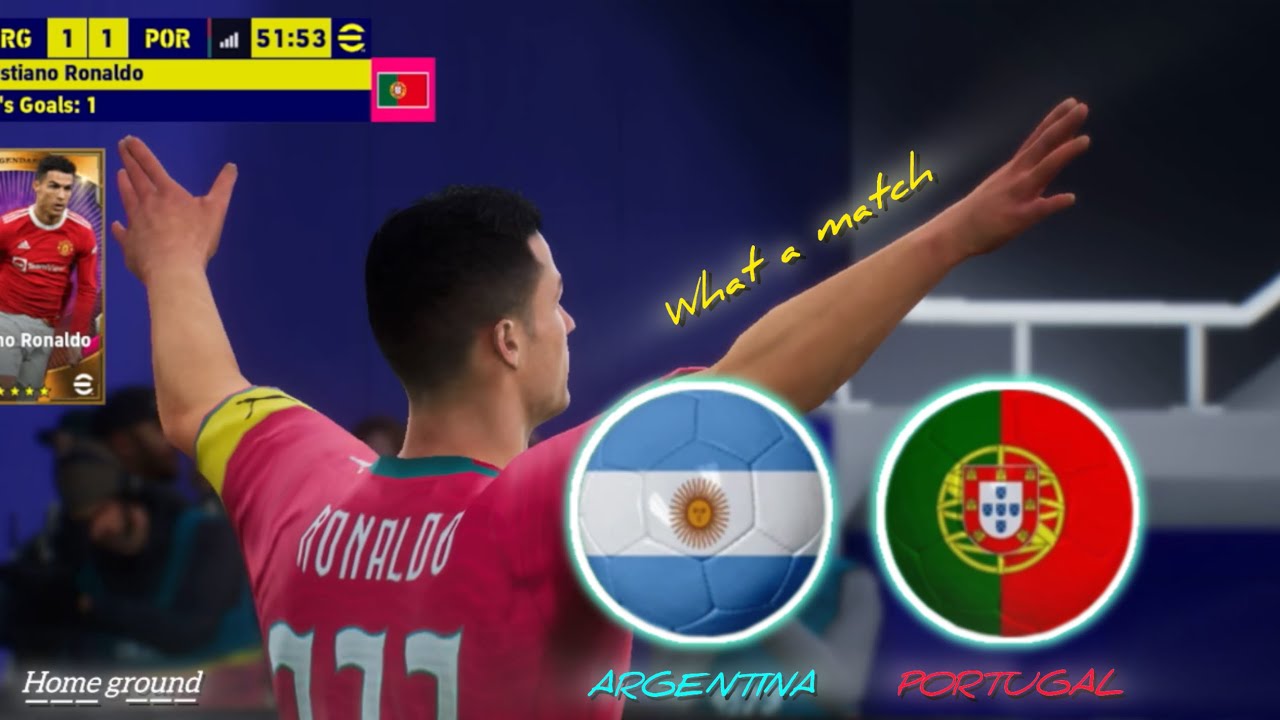 ARGENTINA v/s PORTUGAL || WHAT A TEAM || EFOOTBALL 2026