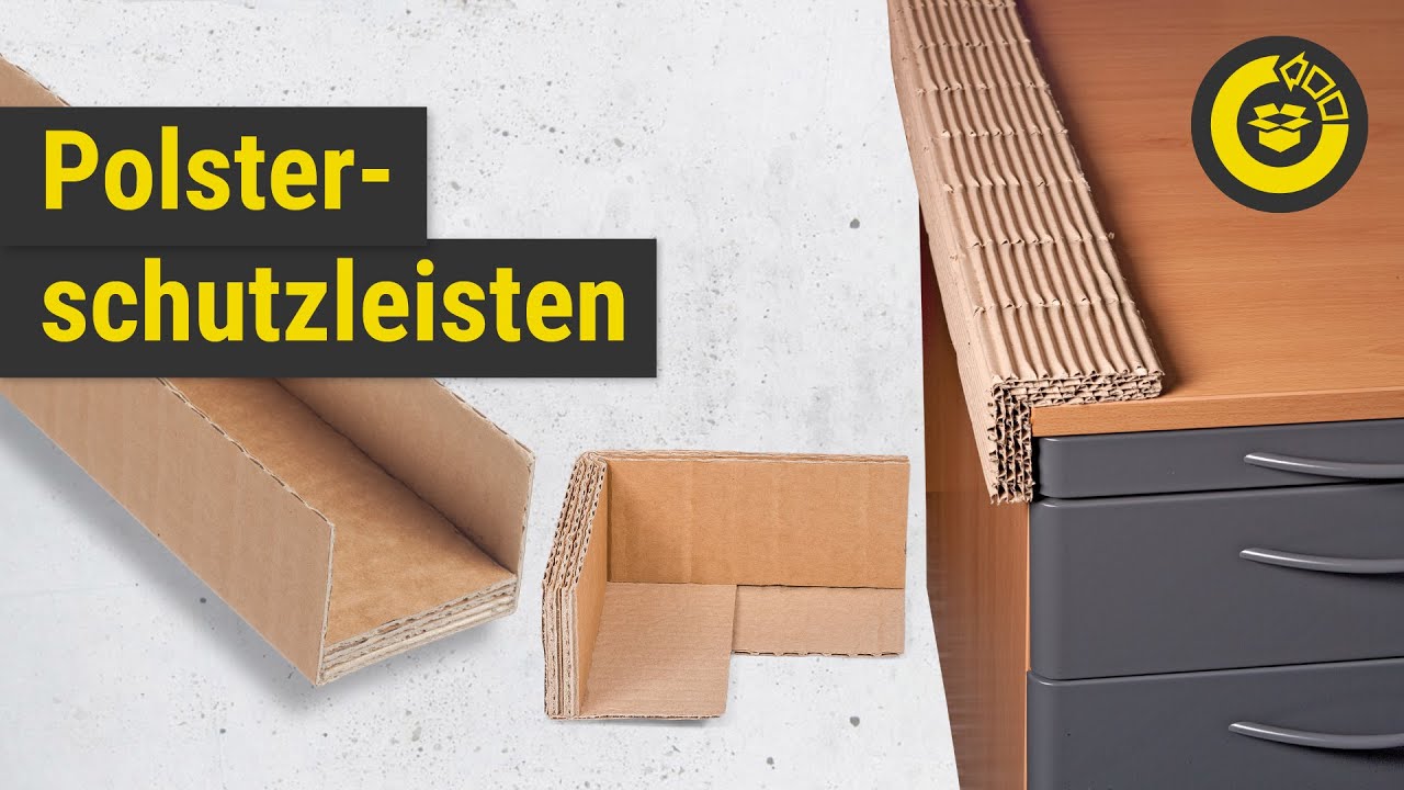 Schutzleisten aus Wellpappe | TransPack-Krumbach