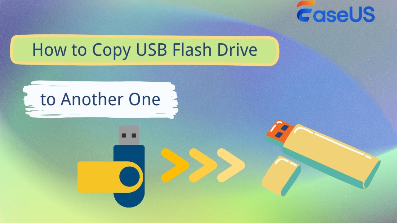 Как скопировать данные с одного USB-накопителя на другой в Windows