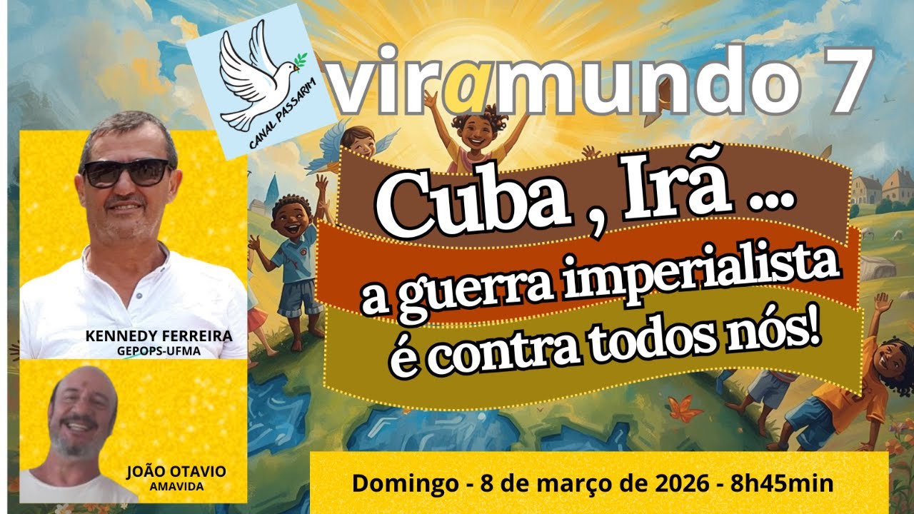 CONVERSA AO VIVO: A guerra imperialista ameaça o mundo!