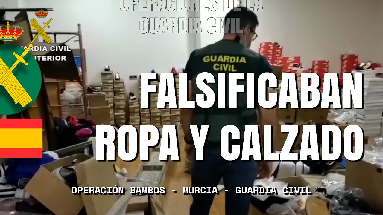 Desmantelada una organización especializada en falsificación y distribución de ropa y calzado