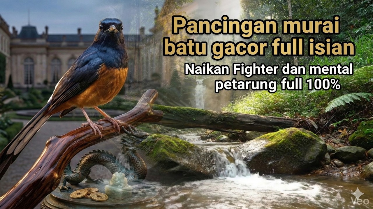 Pancingan murai batu gacor full isian || Naikan Fighter dan mental petarung full 100%