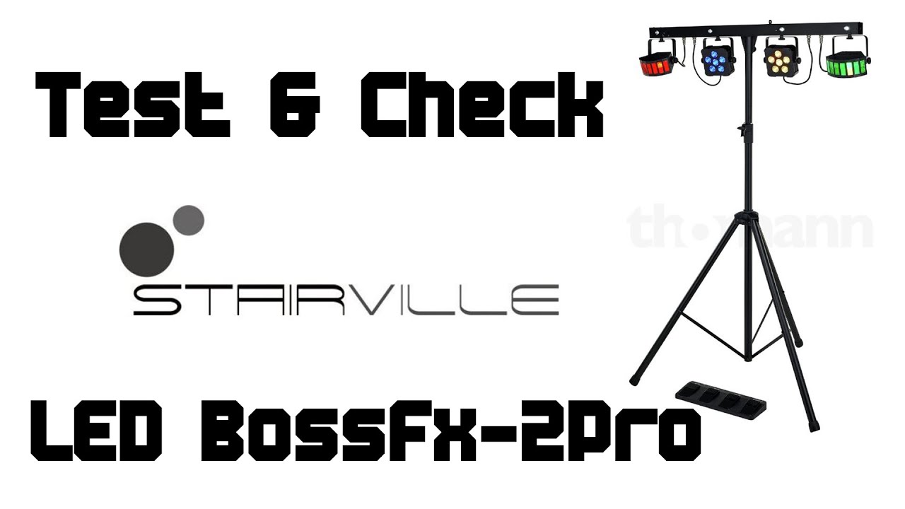 Check der STAIRVILLE LED BossFx-2Pro Bundle Complete | Meine Meinung