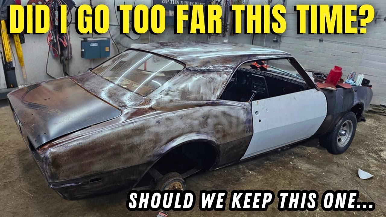Camaro Bares It All - Welding, Grinding And A Coat Of Paint