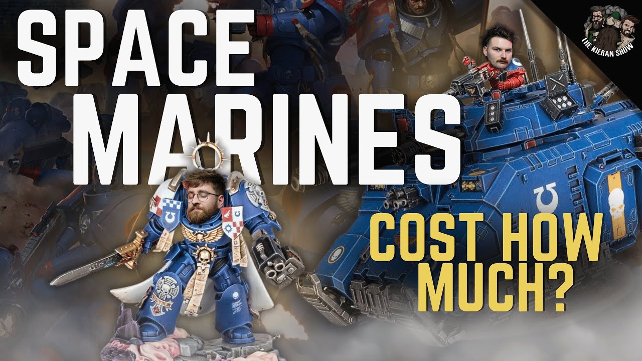 How much does a SPACE MARINE army cost?