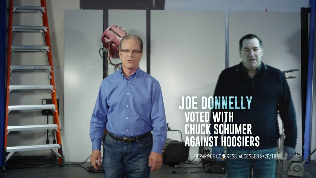 Joe Donnelly will say anything to keep his job.