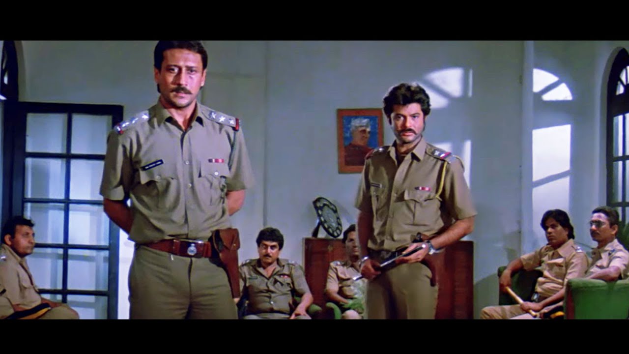 क्यों एक भाई दूसरे भाई को थप्पड़ मारने लगा ? - अनिल कपूर - जैकी श्रॉफ - Bollywood Scene