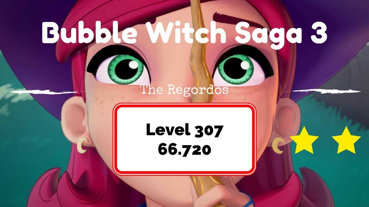 Bubble Witch 3 Level 307 - No Boosters