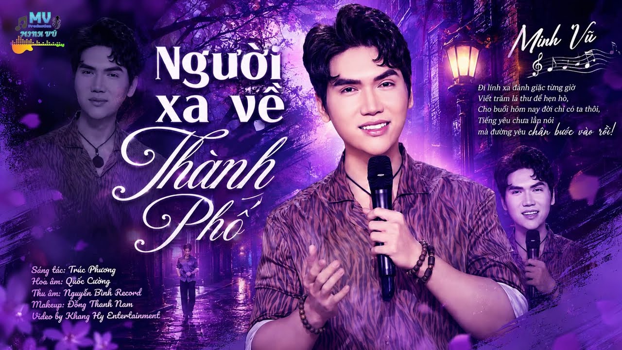 Người Xa Về Thành Phố - Minh Vũ | Tuyệt Phẩm Bolero Trữ Tình Hay Nhất (MV 4K)