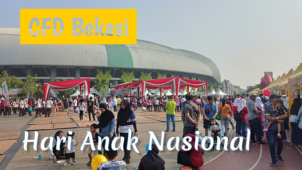 Car Free Day Bekasi | CFD Bekasi | Hari Anak Nasional | Walking Daily | 27 Juli 2025