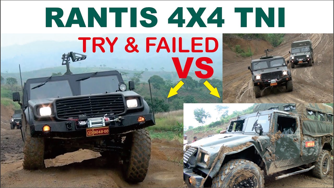 Mobil Rantis 4X4 TNI