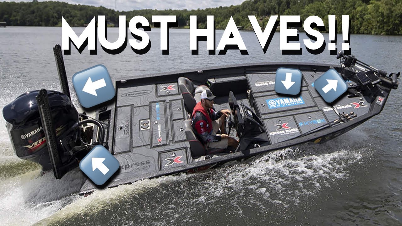 MUST HAVES For My Aluminum Bass Boat!!